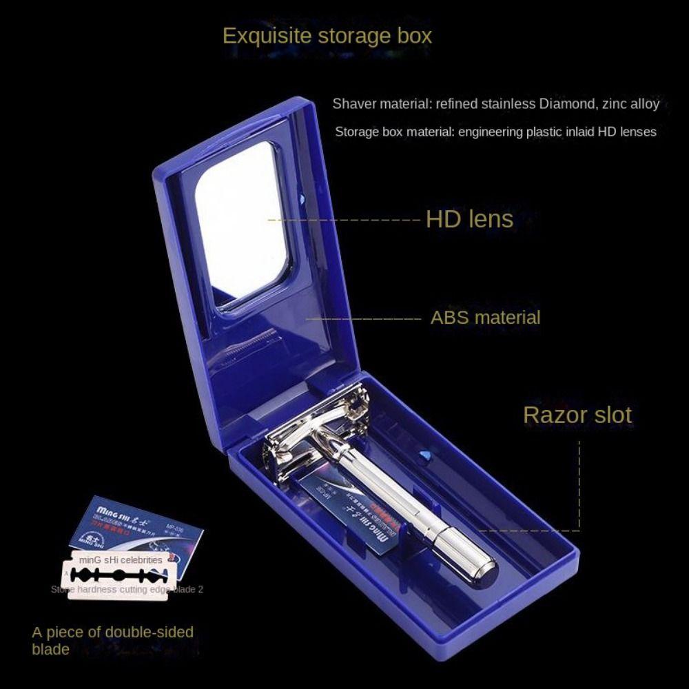 for Him Face Women Manual Men Shaver Double Edge Razor Adjustable Safety Razor Hair Removal Tool