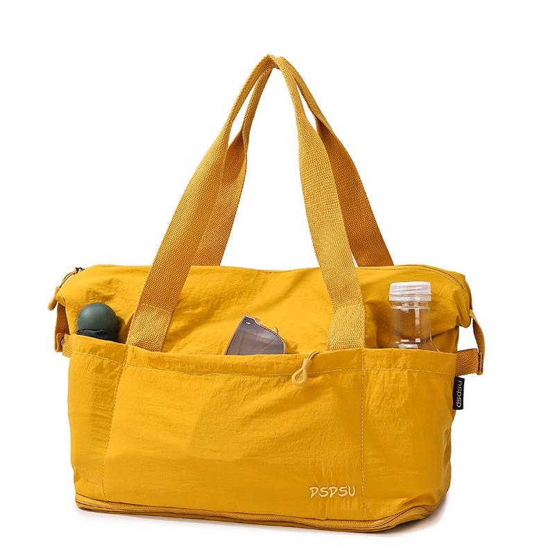 Rozszerzalna Torba Podróżna Damska: Plecak i torebka o dużej pojemności na krótkie wycieczki, jogę, sport i fitness