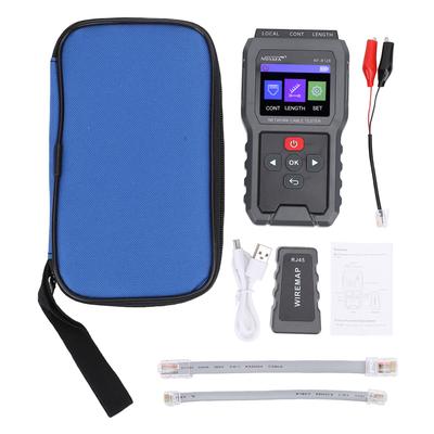 Network Cable Tester, Ethernet Cable Tester for CAT5 CAT6, Wire Tracer with RJ45 Port NF 8128