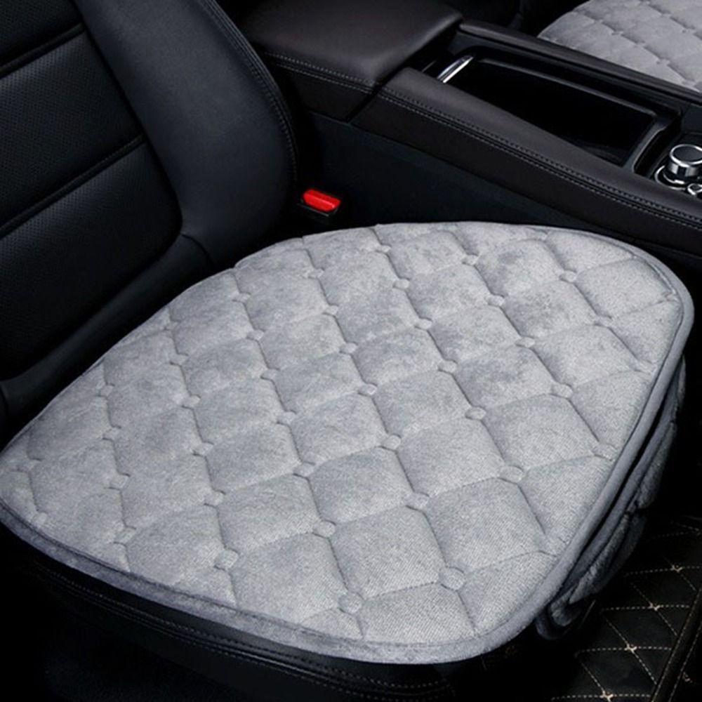 Anti-slip Auto Seat Cushion Plush Auto Protector Mat Practical Winter Car Seat Cover SUV