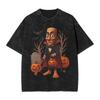 Tung Tung Tung Sahur Halloween Vampire Brainrot T-Shirt Men Humorous Cotton Tee Shirt Short Sleeve T Shirts Plus Size Clothing
