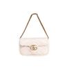 GUCCI GG Marmont Quilted Leather Handbag Card Holder Coin Purse Extra Mini Women's White 575161-DTDCT-9022