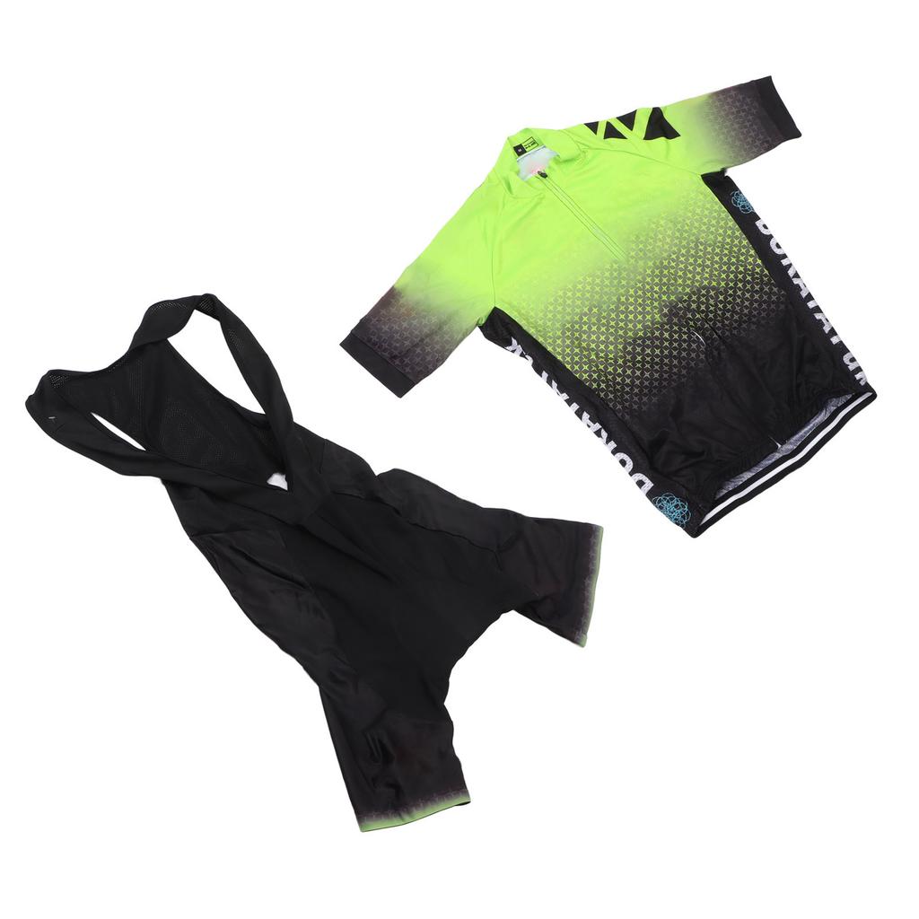Completo da ciclismo Salopette Set M Rete traspirante Poliestere Asciugatura rapida Abbigliamento da ciclismo confortevole per
