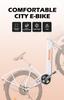 Cysum Cityrun Electric City Bike 26-Inch Tire 250W Motor 36V10Ah Built-in Battery 60–80 Km Max Range Shimano 7-Speed