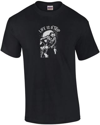 Life Is A Trip Biker Motorcycle T-Shirt
