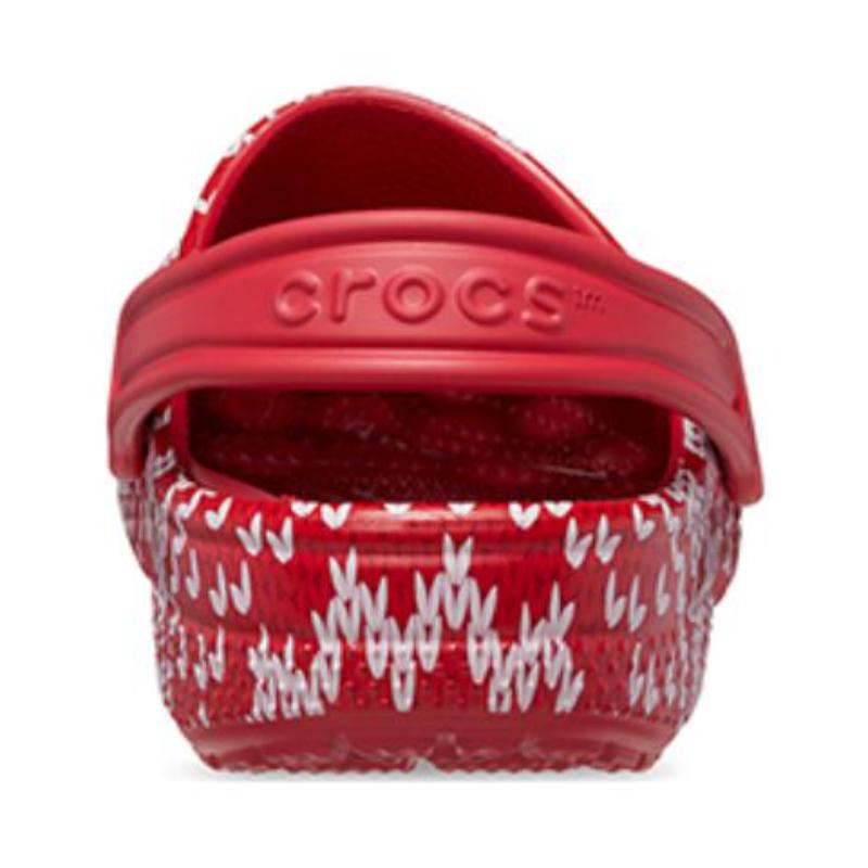 Crocs Anti-Slip Shock-Absorbing Children's Sandals Red and White Children's Model