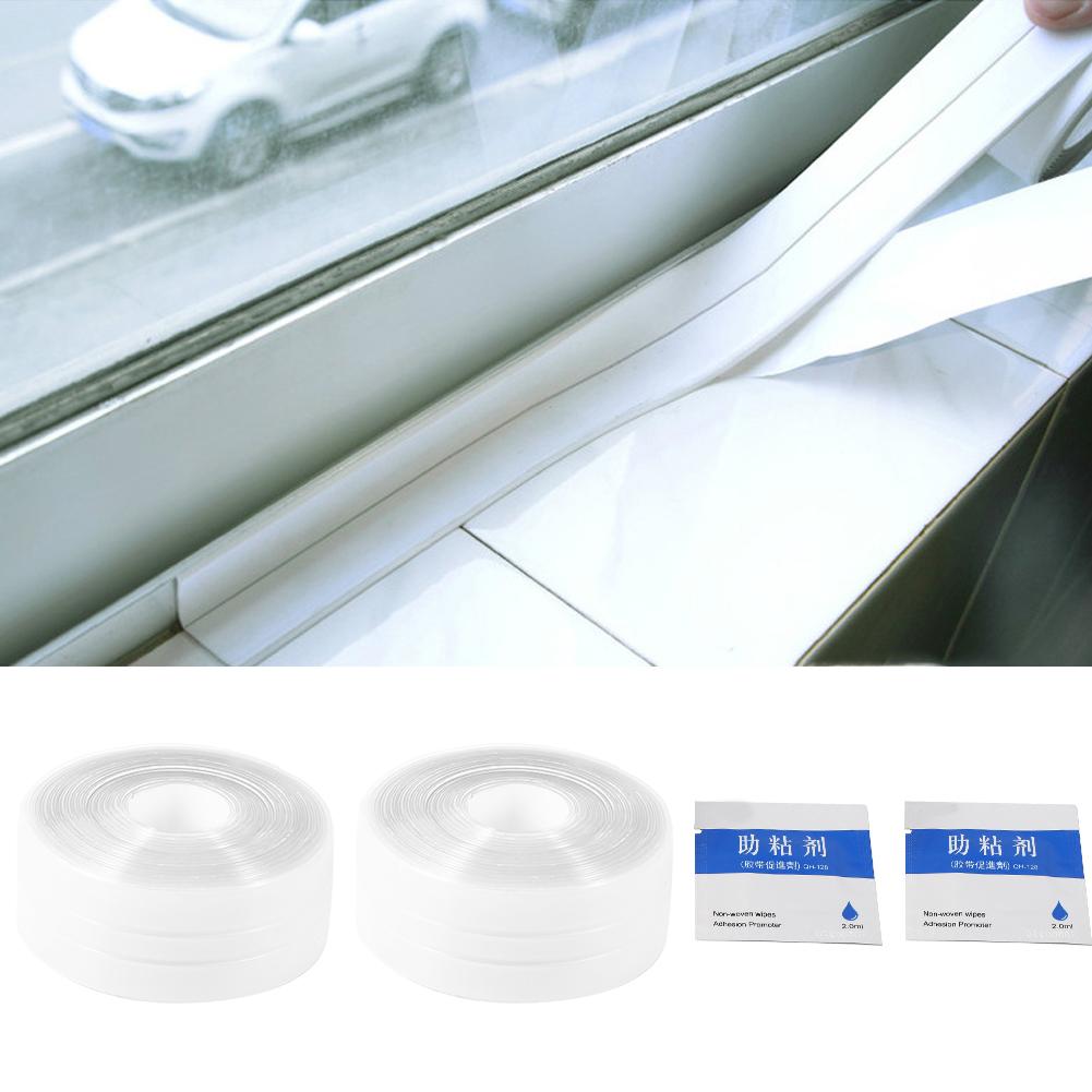 SelfAdhesive Waterproof Sealing Strip Caulking Tape for Kitchen Countertop Sink Bathroom Toilet