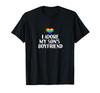 My Rainbow Heart Celebrating Gay Son's Boyfriend's LGBTQ+ T-shirt, Rights.