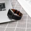 Fitbit Versa 2/Versa/Lite Leather Strap - Round Tail Cowhide Printed Wristband