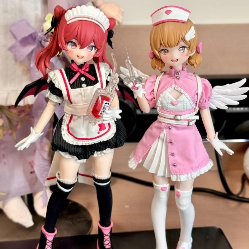 Neo Eden Mjd Doll Blind Box Light Nightmare Twin Series Movable Anime Figure Collectible Toy Desktop Decorative Ornaments  Pvc