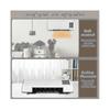 Draagbare Verwarming en Airconditioner Combinatie Wandmontage Bureau 2-in-1 Elektrische Verwarming Airconditioner voor Huishouden Slaapkamer Verwarming en Koeling met Timer