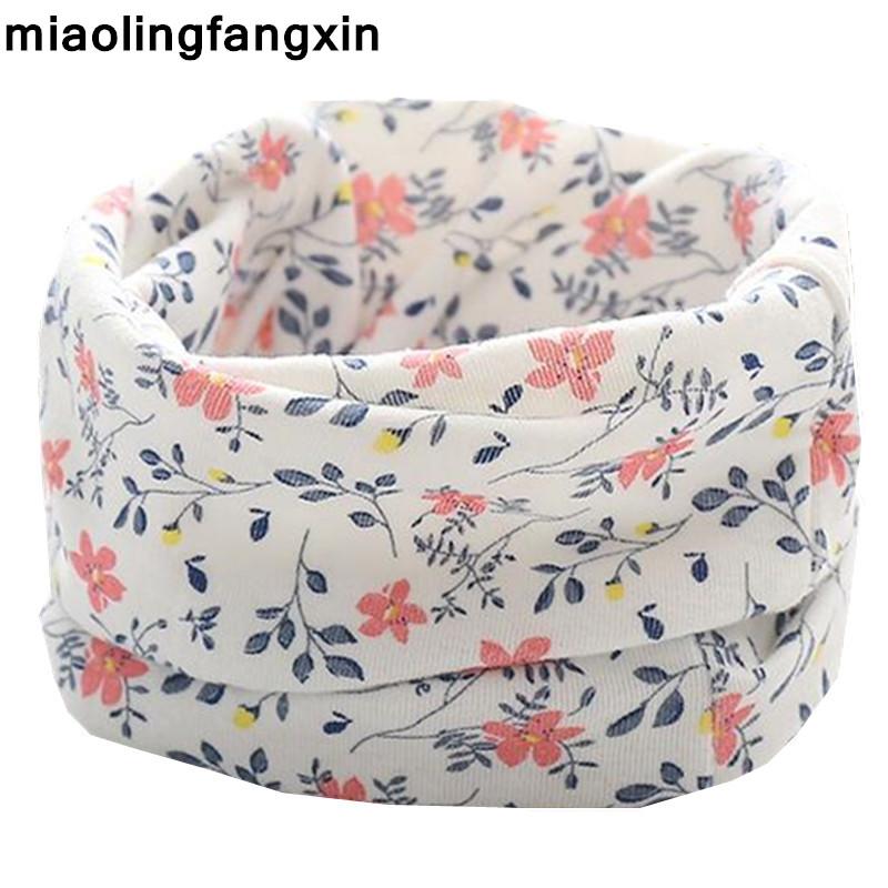 Nová jarní podzimní dětská šála Módní dětská bavlněná šála pro chlapce a dívky Šála s O-kroužkem Dětský límec Dětská nákrčník