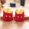 Cute Cute Fries Small Pendant Plush Toy Doll Student Schoolbag Bag Hanging Decoration Keychain Doll Doll