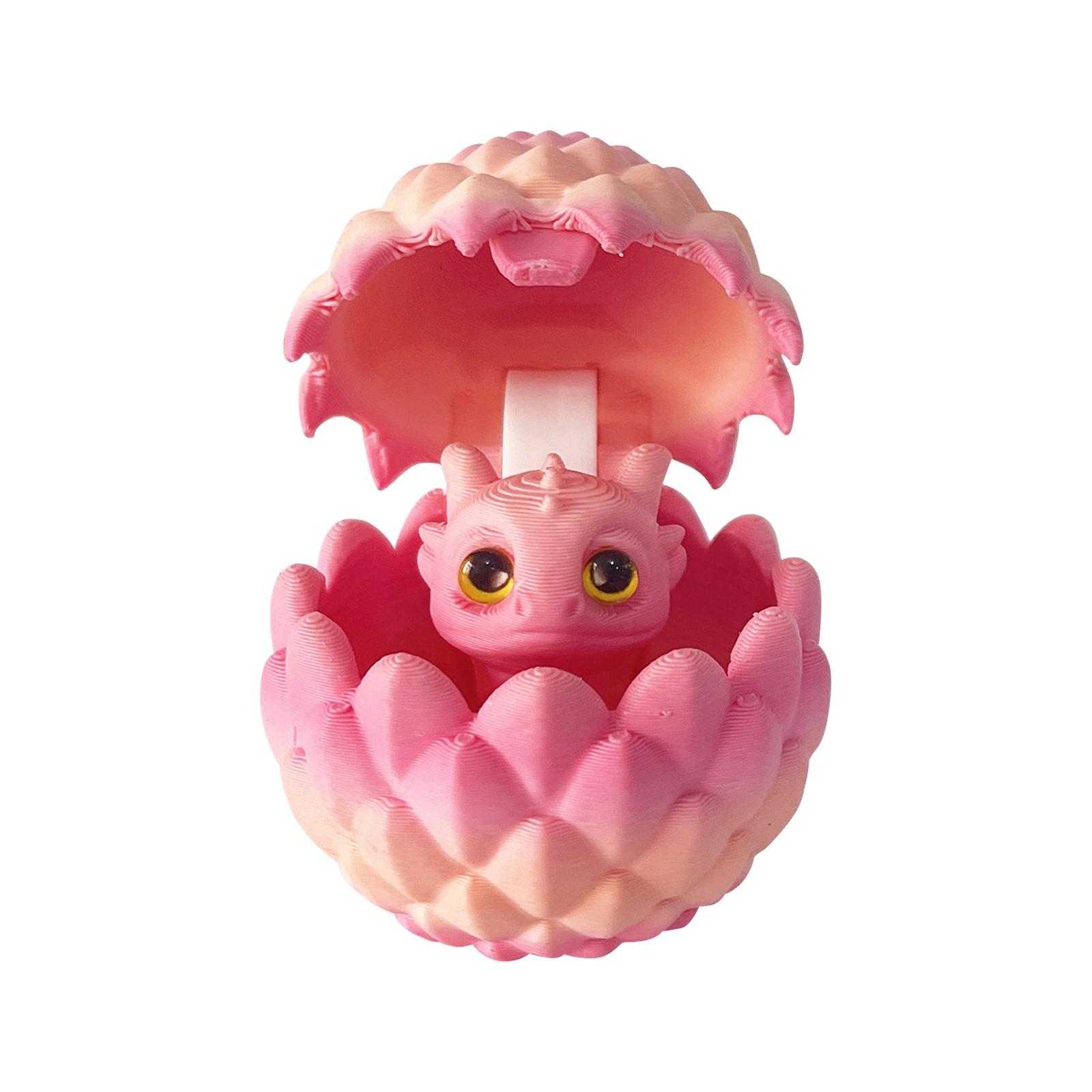 

3D-печатные подвижные игрушки-украшения, поделки, модель, украшения ручной работы One Size розовый