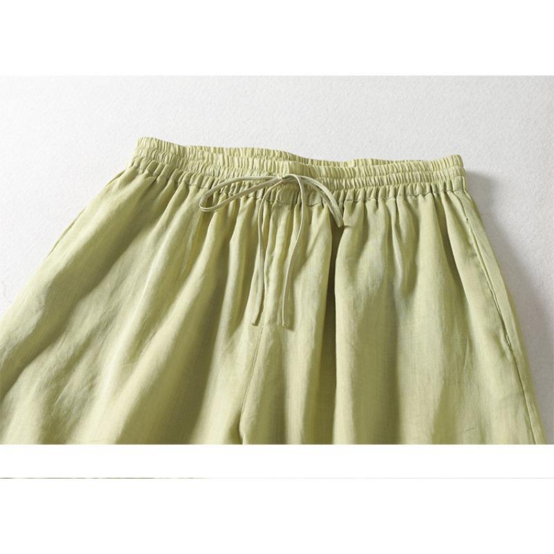 The New High-waisted, Breathable Wide-leg Pants Are Loose and Have A Good Drape