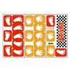 Footprint Floor Stickers Game Wall Decor PVC Wallpaper Handprint Decals for Kids