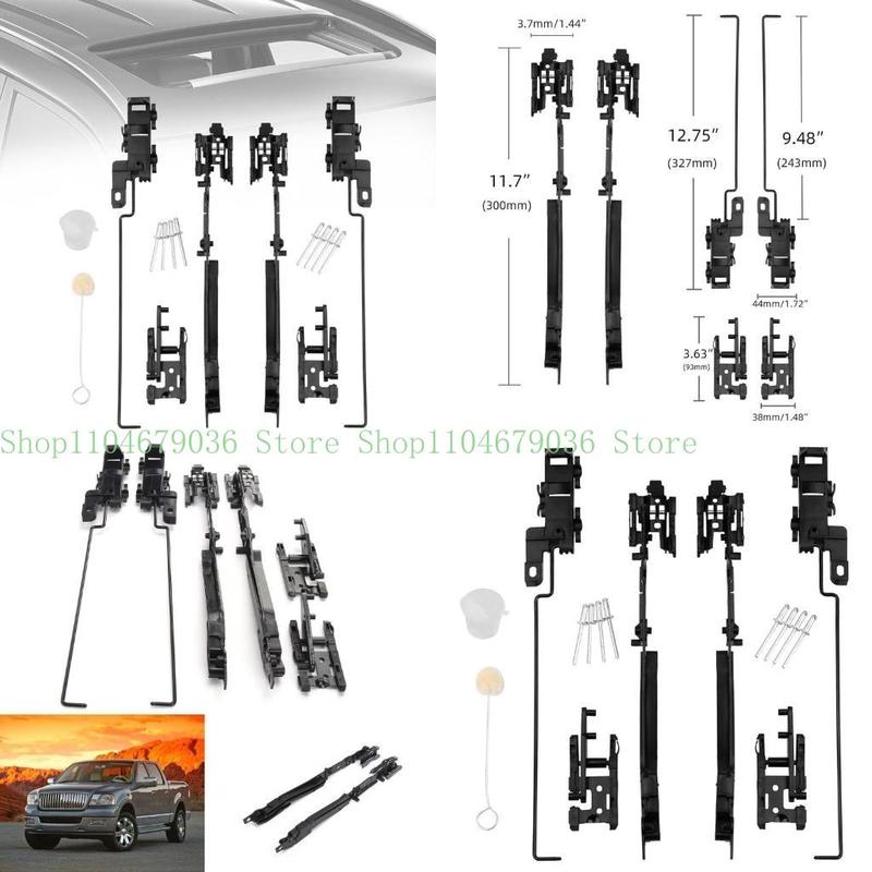 652F Sunroof Track Assembly Auto Accessory Replace 02ESR1201ABK for F150 F350 F450