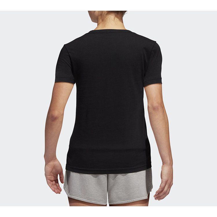 Adidas Set in Sleeve T Shirt Women's Black DV3025