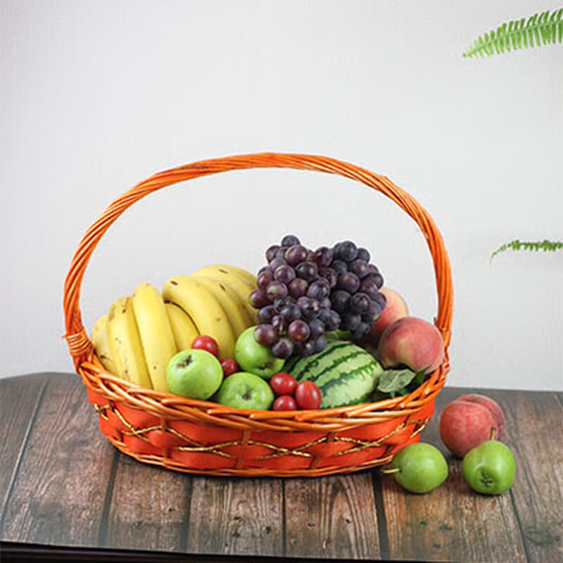 

Hand-Woven Rattan Storage & Picking Basket