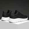 Black Running Shoes Waterproof Athletic Sneakers Men Wear Resistant Men Walking Sport Shoes Comfortable Men PU Leather Size 48