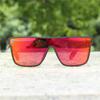 NEVEN Iridescent Polarized Cycling Glasses - Large Frame, Wind & Sand Protection Sunglasses