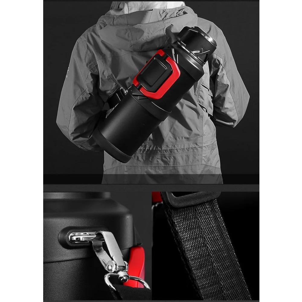316 Stainless Steel Insulated Thermos Bottle, 1L, 2L, 3L, Outdoor Travel Coffee Mugs, Thermal Vacuum Water Bottle, Thermal Mug