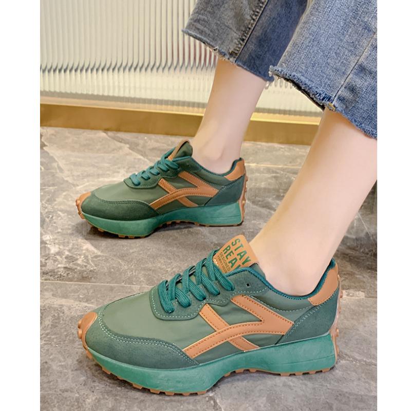 2025 Women Sneakers Platform Shoes New Fashion Leisure Light Anti-slip Black Running Shoe Fashion Designer Women Shoes