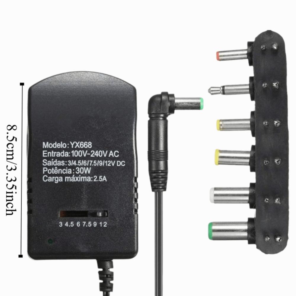 Adattatore di Alimentazione CC Regolabile a Tensione e Potenza Regolabili per Router