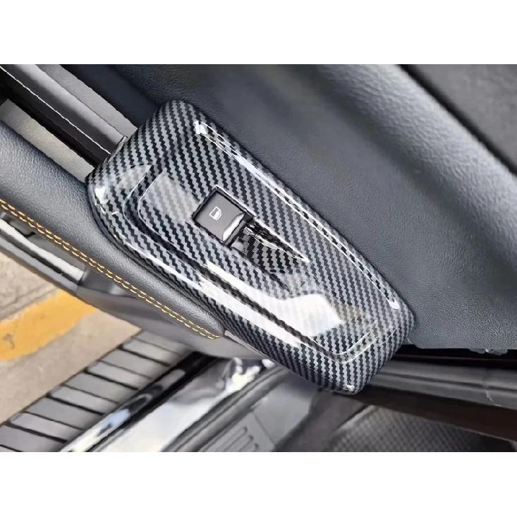 Pentru Ford RANGER T9 2024 Panou Interior ABS Carbon Mânere Uși Butoane Geamuri Decorative Accesorii Stilism Auto