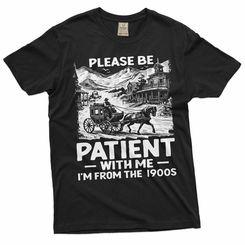 Unisexs Funny I Am from 1900s Tshirt Birthday Gift Funny Papa Dad Grandpa Christmas Birthday Gift Tee Shirt Fashionably Simple