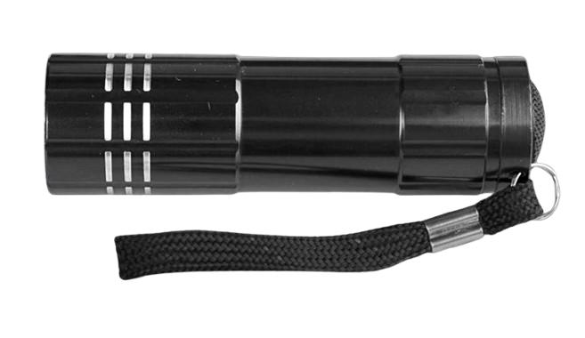 Gentelo 2-in-1 Combination Pliers + Flashlight Gift Set in Black