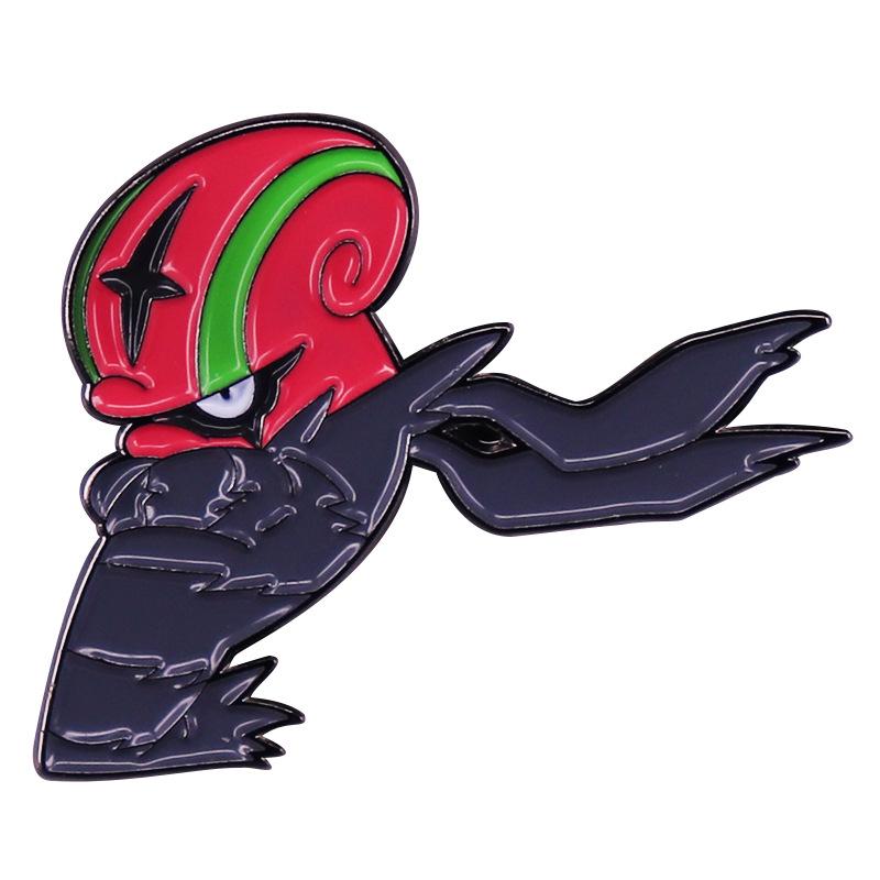 Enamel Pins Cinderace Ivysaur Badge Cute Mew Gengar Brooches Backpack Clothes Collection Decor Accessories Gift for Kid