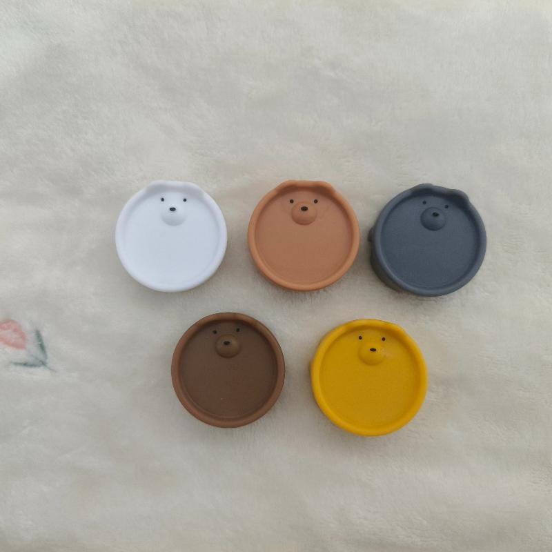 5pcs Electrical Safety Socket Protective Cover Cartoon Baby Anti-shock Plug European Standard Switch Jack Protective Cover