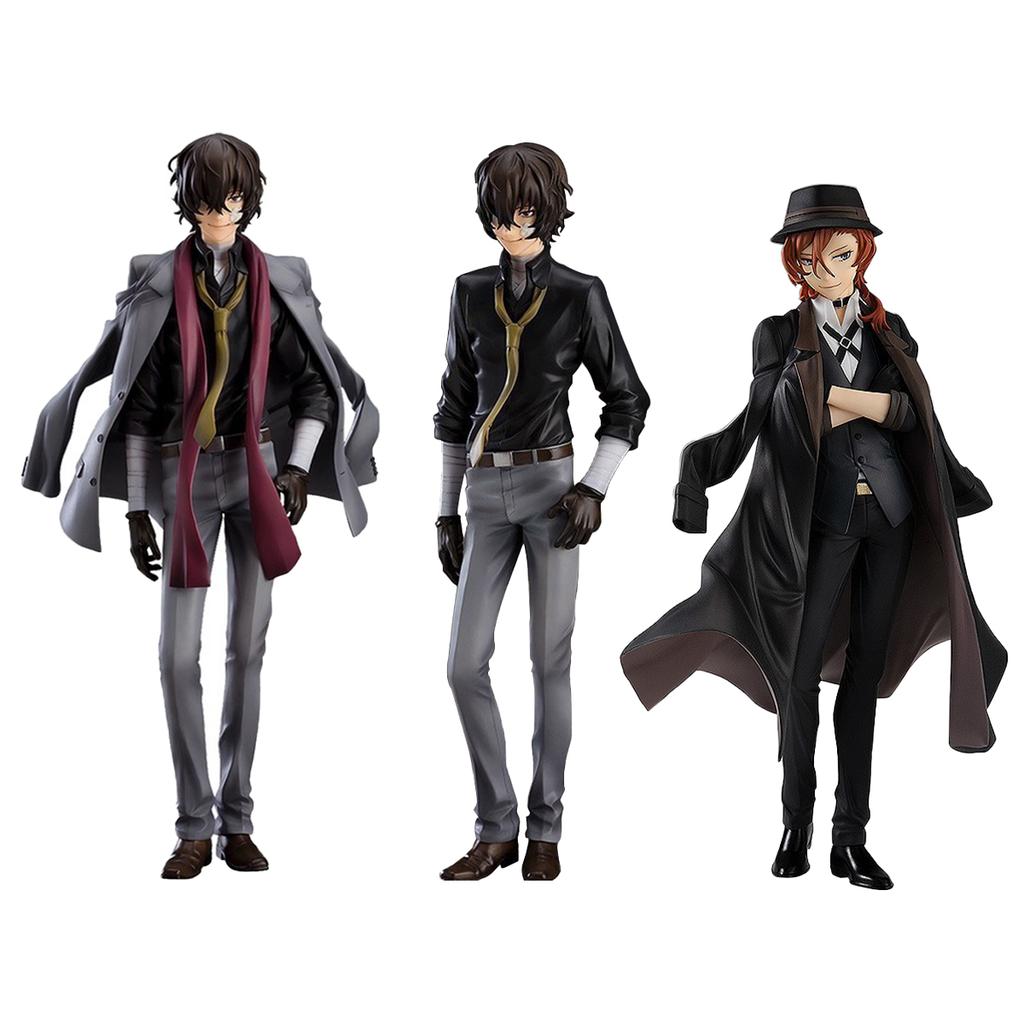 Figure Anime BSD Nakahara Chuuya Action Figure Dazai Osamu Statuetta Bella posa in piedi Collezione Modello bambola Giocattolo Regalo Anime