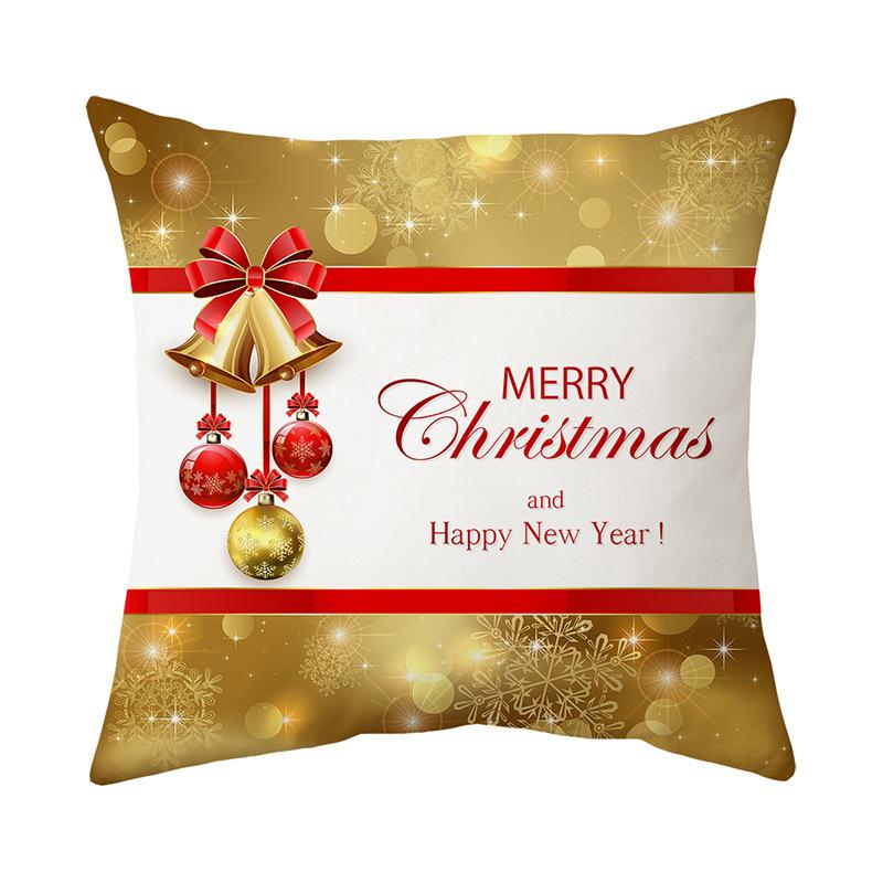Cartoon Christmas Holiday Home Cute Pillow Cover Holiday Gift Nap Sofa Car Gift Pillow
