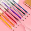 Bview Art 8Pcs Glitter Dual Color Markers Pens Pearlescent Ink for Students School Office Art Drawing Writing Supplies