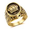 Arabia Muslim King Ring Man Men Ring Charm Gift for Party Male Lover Jewelry Finger Band for King