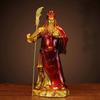 Pure Copper Guan Yu Statue of God of Wealth Guan Gong Inviting Wealth Living Room Store Ornaments