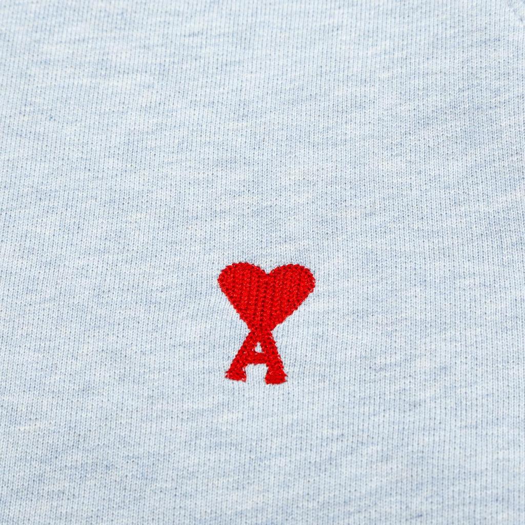 652 AMI Νέα Φθινοπωρινά και Χειμερινά Προϊόντα, Νέος Χρωματικός Συνδυασμός, Μικρή Καρδιά Ενθέματα Ώμων Ανδρικό Φούτερ με Κουκούλα