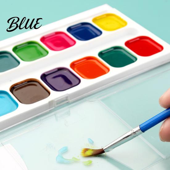Portable Painting Kit Watercolor Paint Set Washable Solid Palette Bright Drawing Tools for Children Colors Pigment Kit Kids And Beginners
