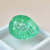 Green Emerald Certified GEMSTONE 20 Ct NATURAL Flawless Pear Cut