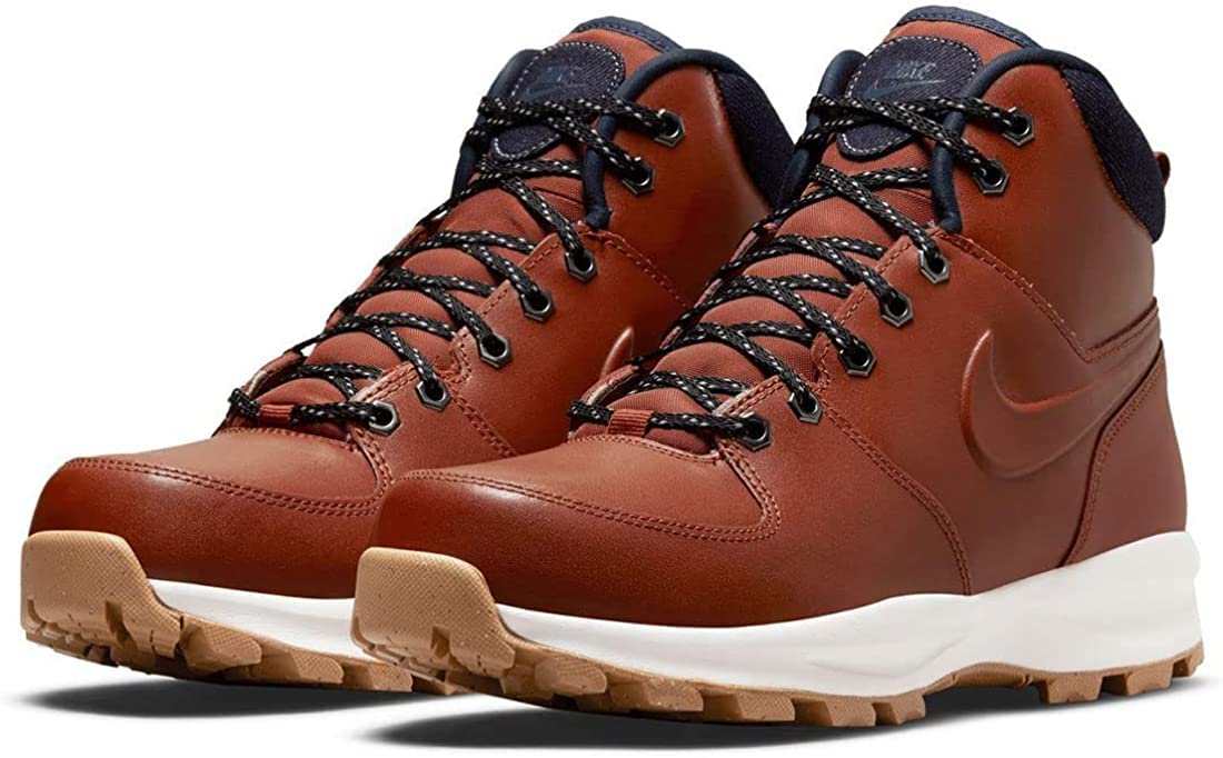 NIKE Manoa Leather SE - Rugged OrangeArmory Navy DC8892-800 - 230cm 9640₽