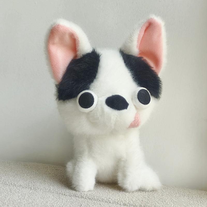 Evil Chihuahua Plush Doll - Creative Desktop Pet Ornament & Children's Birthday Gift