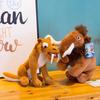 2070Cm Ice Age Plush Toys Stuffed Mammoth And Saber Toothed Tiger Cartoon Animals Soft Dolls For Birthday Gift Playmates