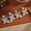 ZAKOL Brand New Micro Paved AAA Zirconia Big Leaf Flower Earrings for Women Luxury Elegant Wedding Zircon