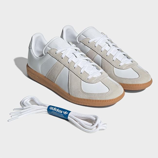 Adidas Originals BW ARMY German Sneakers JR2002 Shoes for Men and Women Cloud White Japan-designed [Size 24.0cm - (JR2002)]
