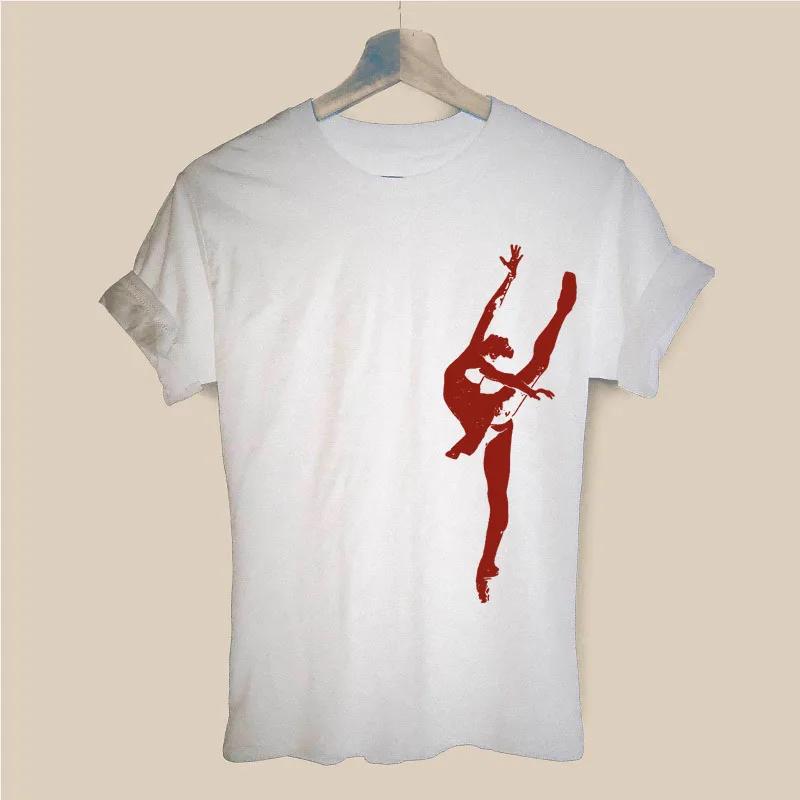 Ballet Dancer Harajuku T Shirt Funny Tshirt Women Clothing Casual Short Sleeve Tops Tees