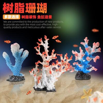 Pietra di Barriera Corallina e Decorazione di Corallo Finto per Allestimento Acquario