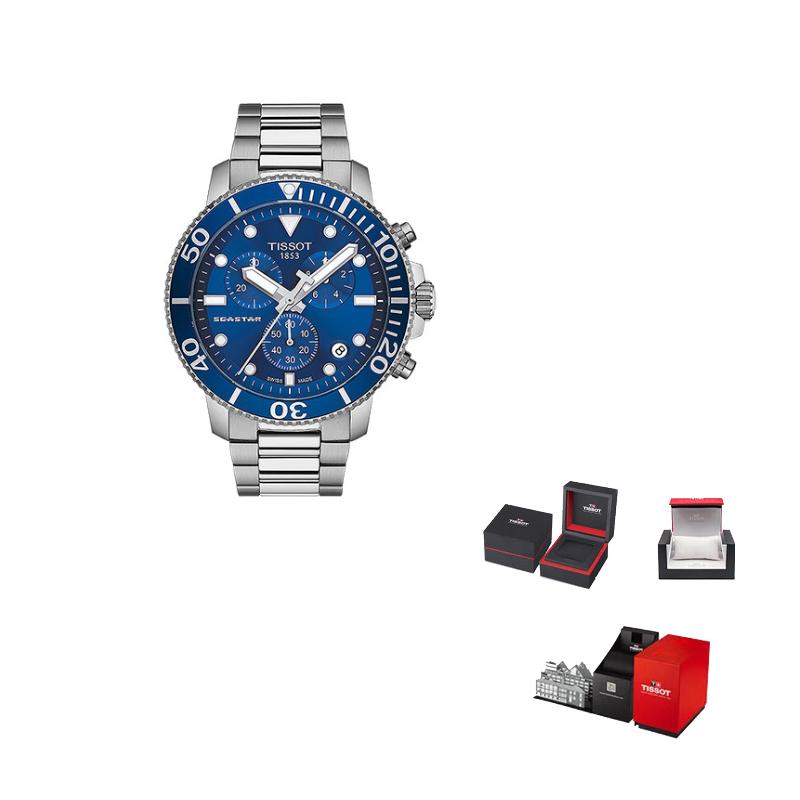 TISSOT Men s Starfish Collection Watch T120.417.11.041.00 Blue Dial