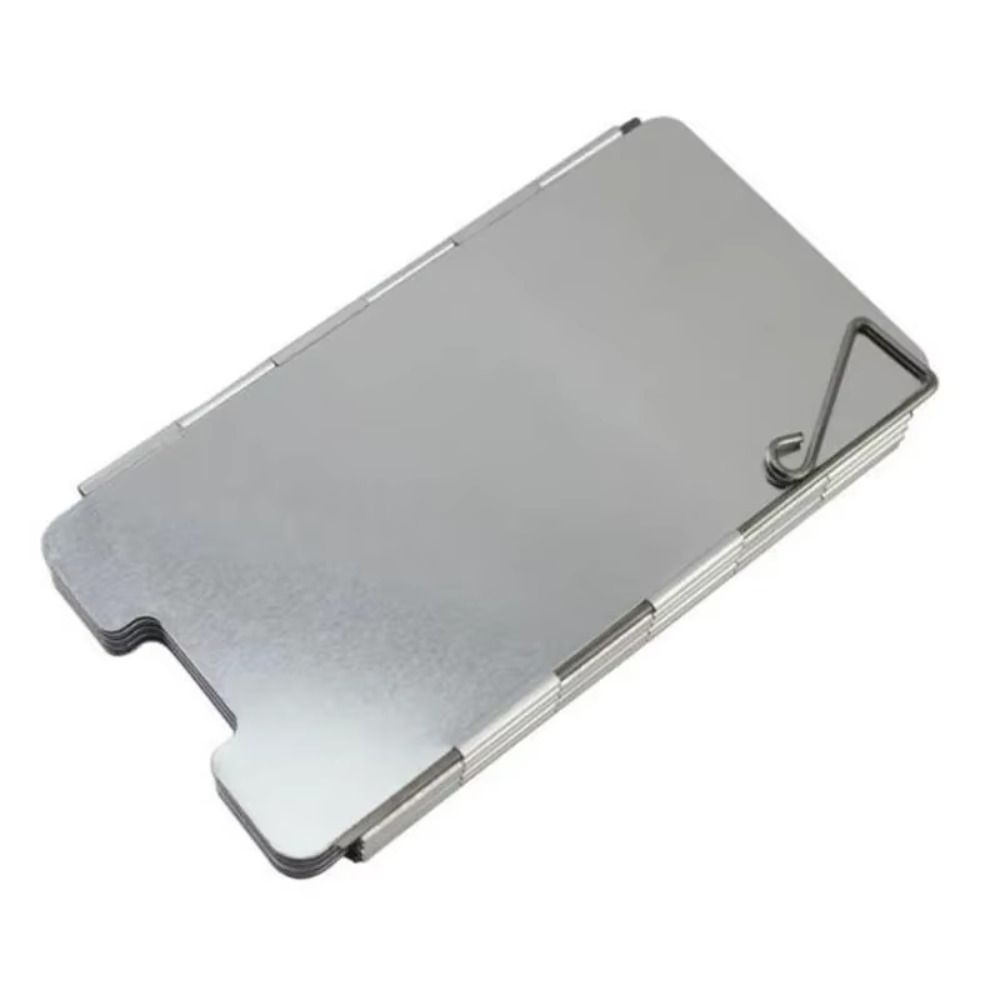 Foldable Camping Cooking Wind Shield Aluminum Camping Equipment Camp Stove Windshield  Travel